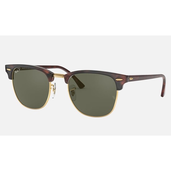 CLUBMASTER CLASSIC
Lenses: Polarized Green Classic G-15  +  Frame: Red Havana
