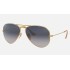 AVIATOR GRADIENT
Lenses: Polarized Blue/Grey Gradient  +  Frame: Gold