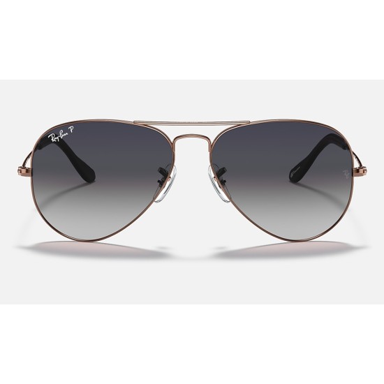 AVIATOR @Collection
Lenses: Polarized Blue/Grey Gradient  +  Frame: Bronze-Copper