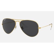AVIATOR CLASSIC
Lenses: Polarized Black Classic  +  Frame: Legend Gold