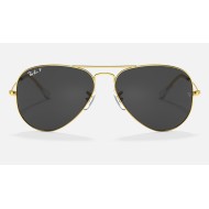 AVIATOR CLASSIC
Lenses: Polarized Black Classic  +  Frame: Legend Gold