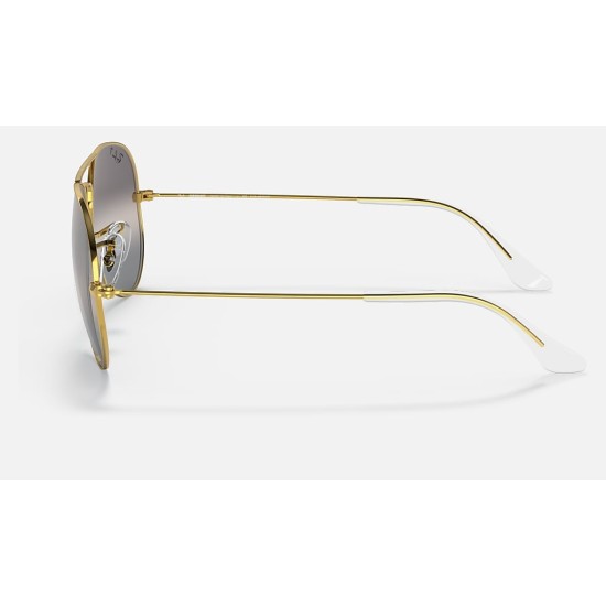 AVIATOR CHROMANCE
Lenses: Polarized Silver/Grey Chromance Mirror  +  Frame: Legend Gold