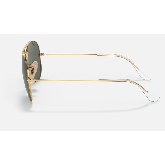 AVIATOR SOLID GOLD
Lenses: Polarized Green Classic G-15  +  Frame: Gold