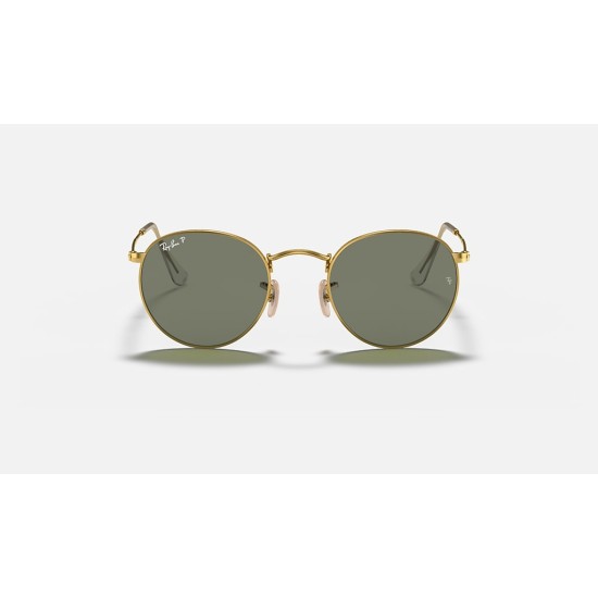 ROUND METAL
Lenses: Polarized Green G-15 Classic  +  Frame: Gold