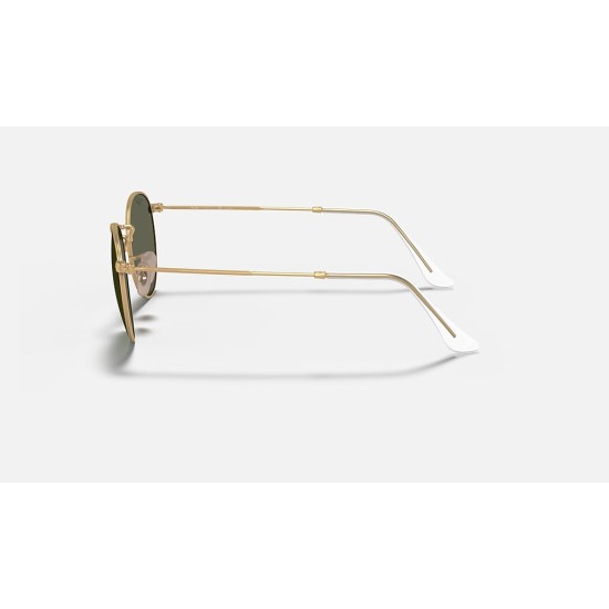 ROUND METAL
Lenses: Polarized Green G-15 Classic  +  Frame: Gold