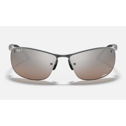 RB3542 CHROMANCE
Lenses: Polarized Silver Chromance Mirror  +  Frame: Gunmetal