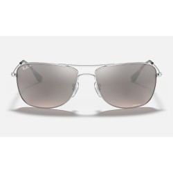 RB3543 CHROMANCE
Lenses: Polarized Silver Chromance Mirror  +  Frame: Silver