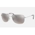RB3543 CHROMANCE
Lenses: Polarized Silver Chromance Mirror  +  Frame: Silver