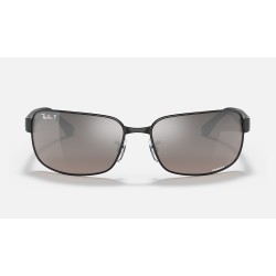 RB3566CH CHROMANCE
Lenses: Polarized Silver Chromance Mirror  +  Frame: Black