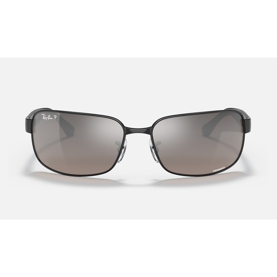 RB3566CH CHROMANCE
Lenses: Polarized Silver Chromance Mirror  +  Frame: Black