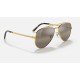 NEW AVIATOR
Lenses: Polarized Silver Brown Chromance Mirror  +  Frame: Legend Gold