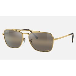 NEW CARAVAN
Lenses: Polarized Silver Brown Chromance Mirror  +  Frame: Legend Gold