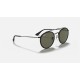 ROUND DOUBLE BRIDGE
Lenses: Polarized Green Classic  +  Frame: Black