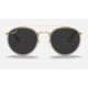 ROUND DOUBLE BRIDGE
Lenses: Polarized Black Classic  +  Frame: Shiny Gold
