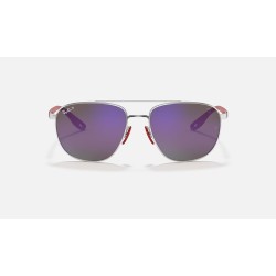 RB3659M SCUDERIA FERRARI COLLECTION
Lenses: Polarized Blue Chromance Mirror  +  Frame: Silver