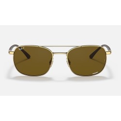 RB3670 CHROMANCE
Lenses: Polarized Brown Classic  +  Frame: Gold
