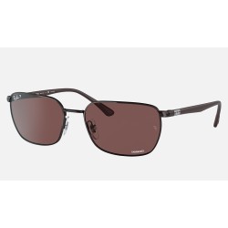 RB3684CH CHROMANCE
Lenses: Polarized Dark Violet Classic  +  Frame: Brown