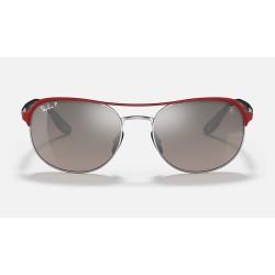 RB3685M SCUDERIA FERRARI COLLECTION
Lenses: Polarized Silver Chromance Mirror  +  Frame: Red
