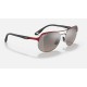 RB3685M SCUDERIA FERRARI COLLECTION
Lenses: Polarized Silver Chromance Mirror  +  Frame: Red
