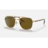 RB3688 CHROMANCE
Lenses: Polarized Brown Chromance Classic  +  Frame: Gold