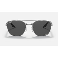 RB3688 CHROMANCE
Lenses: Polarized Dark Grey Chromance Classic  +  Frame: Gunmetal