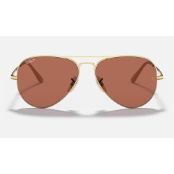 AVIATOR METAL II
Lenses: Polarized Purple Classic  +  Frame: Gold