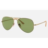 AVIATOR METAL II
Lenses: Polarized Green Classic G-15  +  Frame: Gold