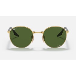 RB3691 CHROMANCE
Lenses: Polarized Dark Green Chromance Classic  +  Frame: Gold