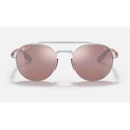 RB3696M SCUDERIA FERRARI COLLECTION
Lenses: Polarized Silver Mirror  +  Frame: Silver