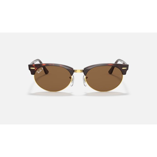 CLUBMASTER OVAL
Lenses: Polarized Brown Classic B-15  +  Frame: Mock Tortoise