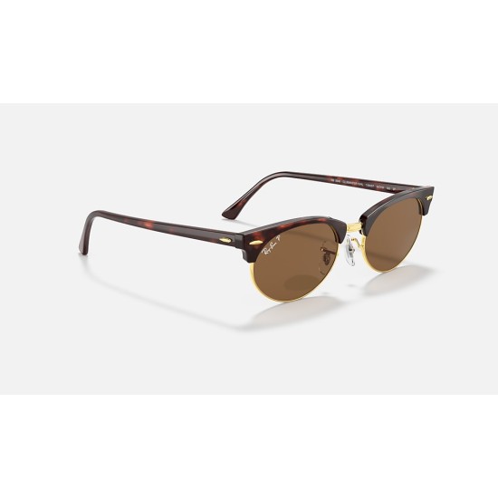 CLUBMASTER OVAL
Lenses: Polarized Brown Classic B-15  +  Frame: Mock Tortoise
