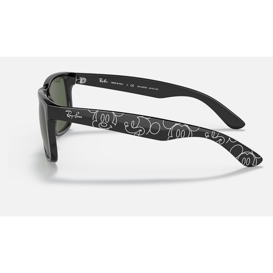 RB4165 JUSTIN MICKEY D20
Lenses: Polarized Dark Green Classic  +  Frame: Black