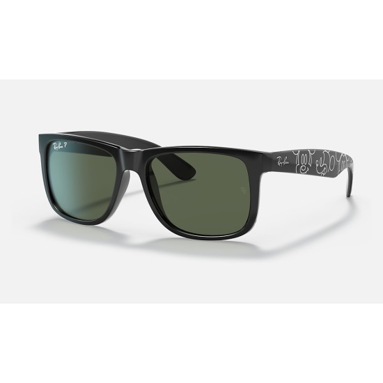 RB4165 JUSTIN MICKEY D20
Lenses: Polarized Dark Green Classic  +  Frame: Black