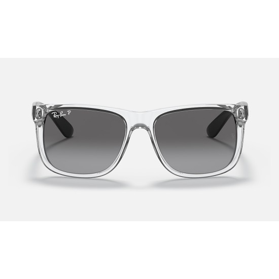 RB4165 JUSTIN MICKEY A21
Lenses: Polarized Grey Gradient  +  Frame: Transparent