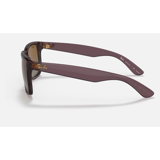 JUSTIN CLASSIC
Lenses: Polarized Brown Gradient  +  Frame: Transparent Dark Brown