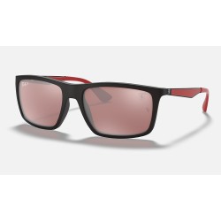 RB4228M SCUDERIA FERRARI COLLECTION
Lenses: Polarized Silver Chromance Mirror  +  Frame: Black