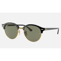 CLUBROUND CLASSIC
Lenses: Polarized Green Classic G-15  +  Frame: Black
