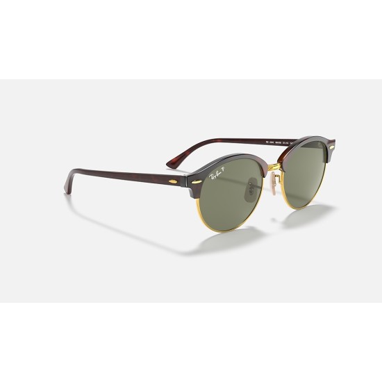 CLUBROUND CLASSIC
Lenses: Polarized Green Classic G-15  +  Frame: Red Havana