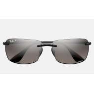 RB4255 CHROMANCE
Lenses: Polarized Silver Chromance Mirror  +  Frame: Black