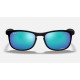 RB4263 CHROMANCE
Lenses: Polarized Blue Chromance Mirror  +  Frame: Black