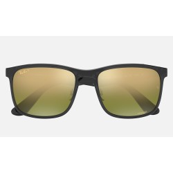 RB4264 CHROMANCE
Lenses: Polarized Green Chromance Mirror  +  Frame: Grey