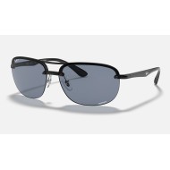 RB4275 CHROMANCE
Lenses: Polarized Blue Chromance Mirror  +  Frame: Black