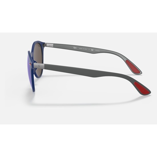 RB4296M SCUDERIA FERRARI COLLECTION
Lenses: Polarized Blue Chromance Mirror  +  Frame: Blue