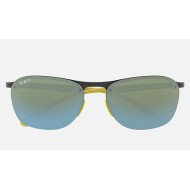RB4302M SCUDERIA FERRARI COLLECTION
Lenses: Polarized Silver Chromance Mirror  +  Frame: Grey