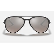 RB4320CH CHROMANCE
Lenses: Polarized Silver Chromance Gradient - Mirror  +  Frame: Black