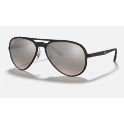 RB4320CH CHROMANCE
Lenses: Polarized Silver Chromance Gradient - Mirror  +  Frame: Black
