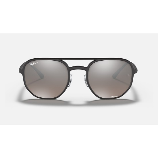 RB4321CH CHROMANCE
Lenses: Polarized Silver Chromance Mirror  +  Frame: Black