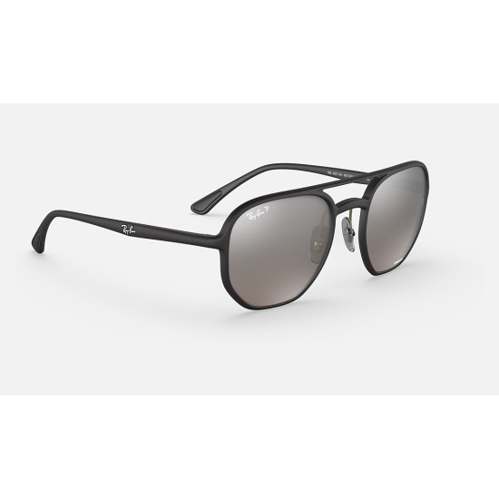 RB4321CH CHROMANCE
Lenses: Polarized Silver Chromance Mirror  +  Frame: Black