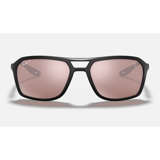 RB4329M SCUDERIA FERRARI COLLECTION
Lenses: Polarized Silver Chromance Mirror  +  Frame: Black