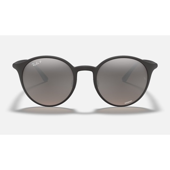 RB4336CH CHROMANCE
Lenses: Polarized Silver Chromance Mirror  +  Frame: Black